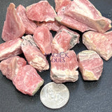 Pink Rhodochrosite Rough Raw (By The Piece Or Pound) Gemstone Supply Wholesale Lot Home & Living > Home Decor > Home