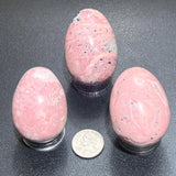 Pink Rhodonite Crystal Egg Carving Wholesale Home & Living > Home Decor > Home Accents > Rocks & Geodes