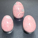 Pink Rhodonite Crystal Egg Carving Wholesale Home & Living > Home Decor > Home Accents > Rocks & Geodes
