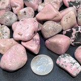 Pink Rhodonite Tumbled Stones (By The Piece or Pound) Bulk Wholesale Lot Home & Living > Home Decor > Home Accents >