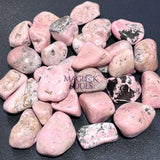 Pink Rhodonite Tumbled Stones (By The Piece or Pound) Bulk Wholesale Lot Home & Living > Home Decor > Home Accents >
