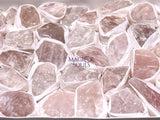 Pink Rose Quartz Rough Crystal (Avg 7 LBs) Large Box Flat Bulk Wholesale Home & Living > Home Decor > Home Accents >