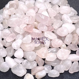 Pink Rose Quartz Small Tumbled Stones (By The Ounce or Pound) Wholesale Home & Living > Home Decor > Home Accents >