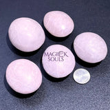 Pink Soapstone Palm Stone Carving Wholesale Home & Living > Spirituality & Religion > Prayer Beads & Charms >