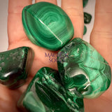 Premium Malachite Crystal Tumbles