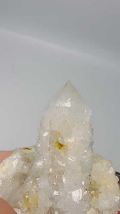 Spirit Quartz Specimen – Natural Cactus Quartz Point from South Africa