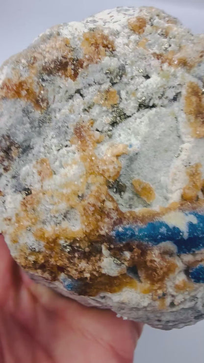 Afghanite Mineral Specimen on matrix – UV Reactive from Afghanistan