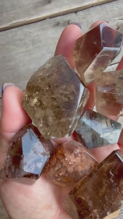 Garden Quartz 1000 Layer Lodolite Freeform