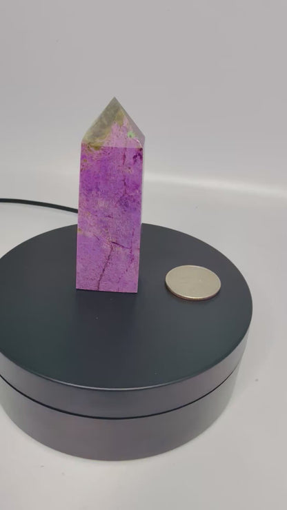 Stichtite with Serpentine Atlantisite Tower No. 9 – Barberton, South Africa