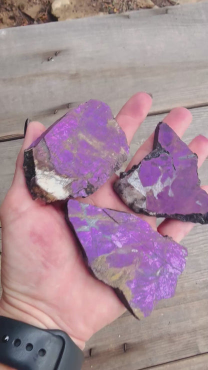 Natural Purpurite Slabs – Namibia