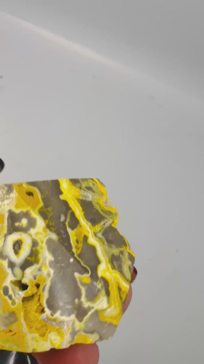 Bumblebee Jasper Freeform – Polished Indonesian Crystal