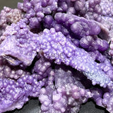 Purple Grape Agate Crystal Clusters (By The Piece Or Gram) Rough Crystals Wholesale Home & Living > Home Decor > Home