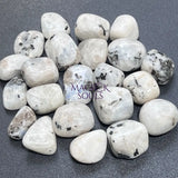Rainbow Moonstone Tumbled Stones (3 Pcs) Retail Tumbled Rocks