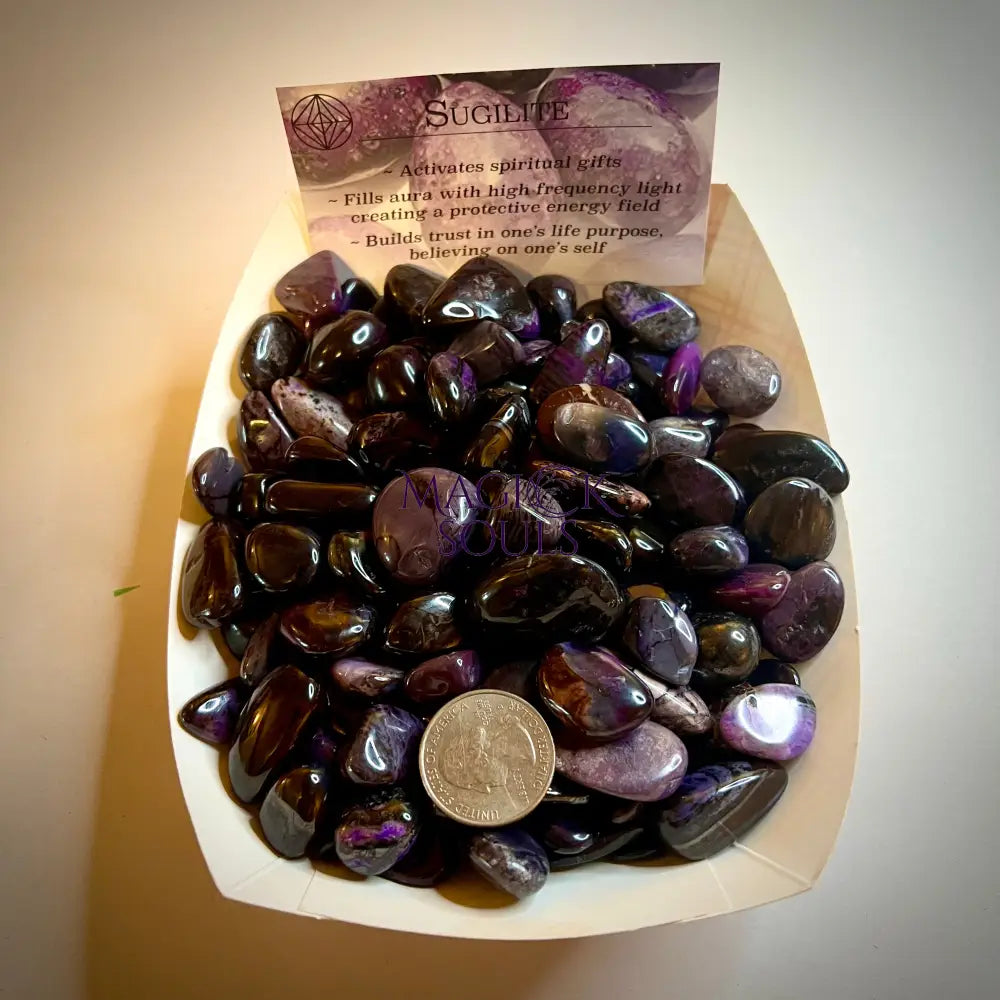 RARE Sugilite Tumbles - Magick Souls