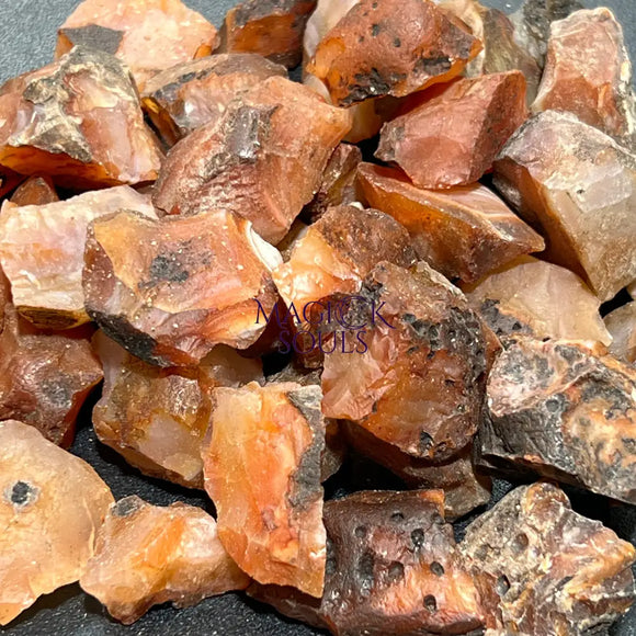 Red Carnelian Agate Crystal Rough Raw Stones (By The Piece Or Pound) Wholesale Home & Living > Home Decor > Home