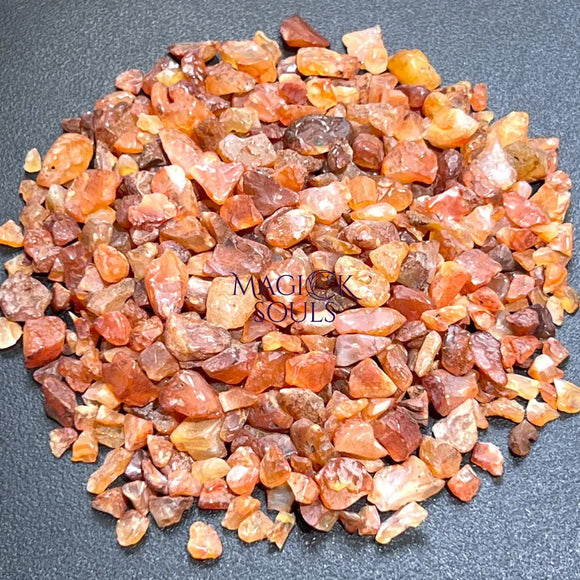Red Carnelian Agate Small Tumbled Stones (By The Ounce or Pound) Wholesale Home & Living > Home Decor > Home Accents >