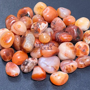 Red Carnelian Agate Tumbled Stones (By The Piece Or Pound) Bulk Wholesale Lot Home & Living > Home Decor > Home Accents