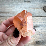 Red Hematoid Orange Tangerine Quartz Cluster - Magick Souls
