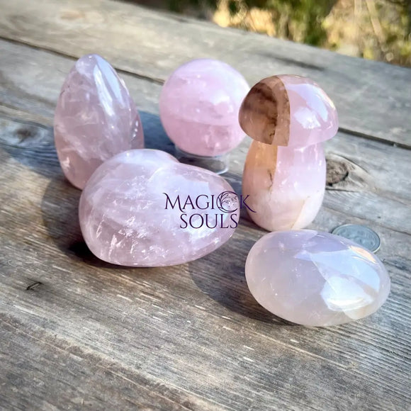 Rose Quartz Crystal Bundle Magick Souls