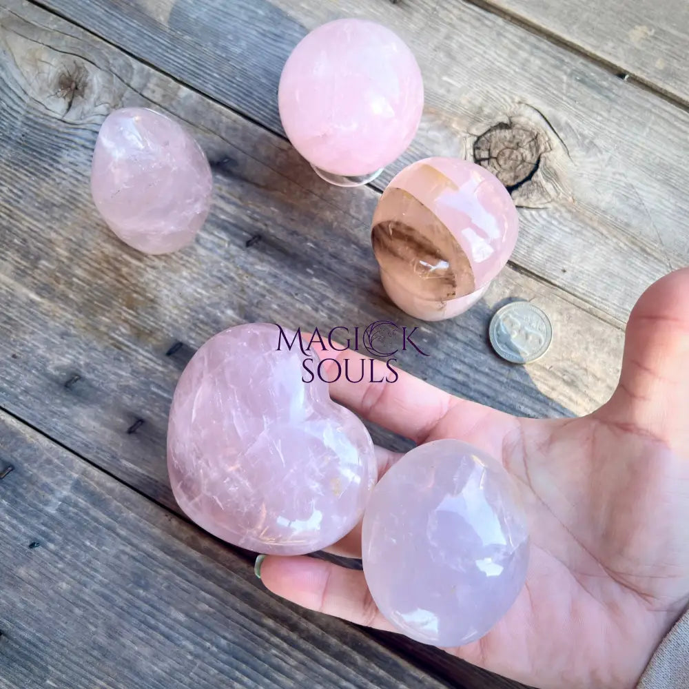 Rose Quartz Crystal Bundle Magick Souls