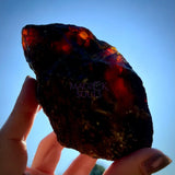 Rough Blue Sumatran Amber - Magick Souls