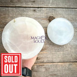 Selenite Bowl with Lid Magick Souls
