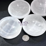 Selenite Crystal Bowl (8cm)(3 Inches) Gemstone Decor Wholesale Supply Home & Living > Kitchen & Dining > Dining &