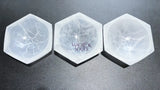 Selenite Crystal Bowl Large Dish Hexagon 6 Sided Healing Crystals And Stones Home & Living > Spirituality & Religion >