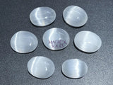 Selenite Crystal Mini Small Palm Stone Orb Carving Wholesale Bulk Gemstone Lot Home & Living > Spirituality & Religion