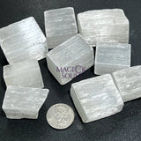 Selenite Crystal Rough Raw Stones (By The Piece or Pound) Wholesale Home & Living > Home Decor > Home Accents > Rocks &