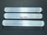 Selenite Crystal Round Wand (5.5 Inches) Massage Wands Roller Carving Wholesale Gemstone Lot Home & Living > Home Decor