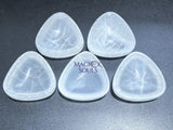 Selenite Triangle Crystal Bowl Charging Cleansing Healing Crystals And Stones Home & Living > Spirituality & Religion >