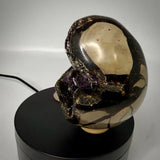 Septarian Druzy Dragon Egg UV Reactive Rocks & Fossils