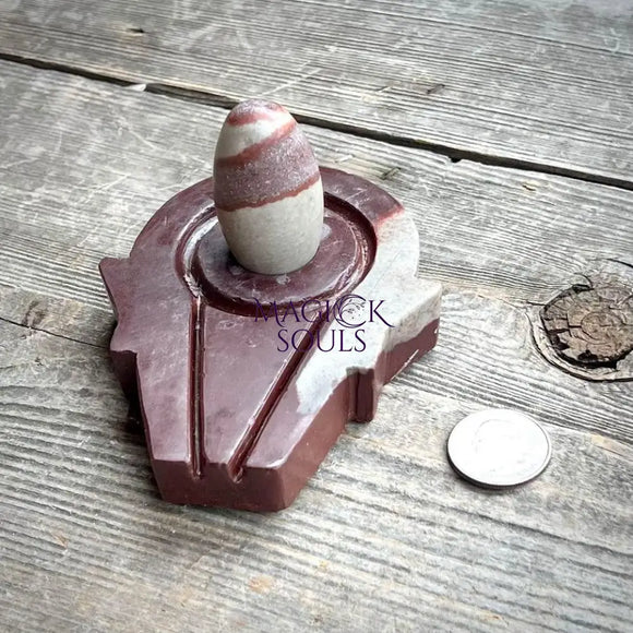Shiva Lingam and Yoni Crystal Stone Set - Magick Souls