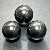 Shungite Sphere (1.5 Inch) Polished Karelian Russian Mineralized Carbon Home & Living > Home Decor > Home Accents >
