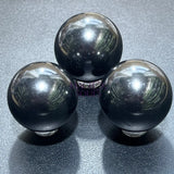 Shungite Sphere (1.5 Inch) Polished Karelian Russian Mineralized Carbon Home & Living > Home Decor > Home Accents >