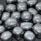Silver Terahertz Tumbled Stones (By The Piece Or Pound) Wholesale Home & Living > Home Decor > Home Accents > Rocks &