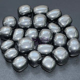 Silver Terahertz Tumbled Stones (By The Piece Or Pound) Wholesale Home & Living > Home Decor > Home Accents > Rocks &
