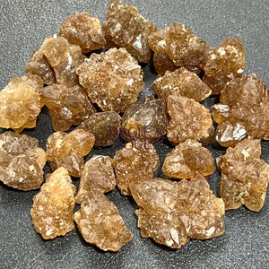 Small Citrine Crystal Clusters Rough From Morocco Untreated Home & Living > Home Decor > Home Accents > Rocks & Geodes