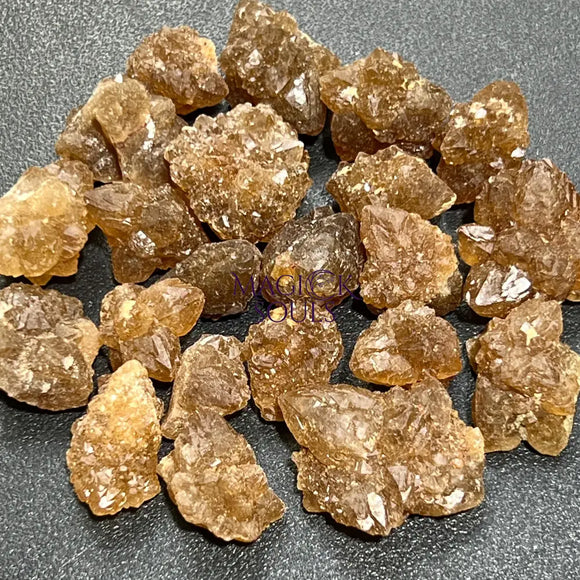 Small Citrine Crystal Clusters Rough From Morocco Untreated Home & Living > Home Decor > Home Accents > Rocks & Geodes