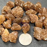 Small Citrine Crystal Clusters Rough From Morocco Untreated Home & Living > Home Decor > Home Accents > Rocks & Geodes