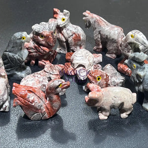 Small Soapstone Animals Carvings (Packs of 10) Wholesale Miniatures Craft Supplies & Tools > Doll & Model Supplies >