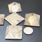Smoky Quartz Crystal Pyramid Carving Polished Gemstone Decor Supply Home & Living > Spirituality & Religion > Prayer