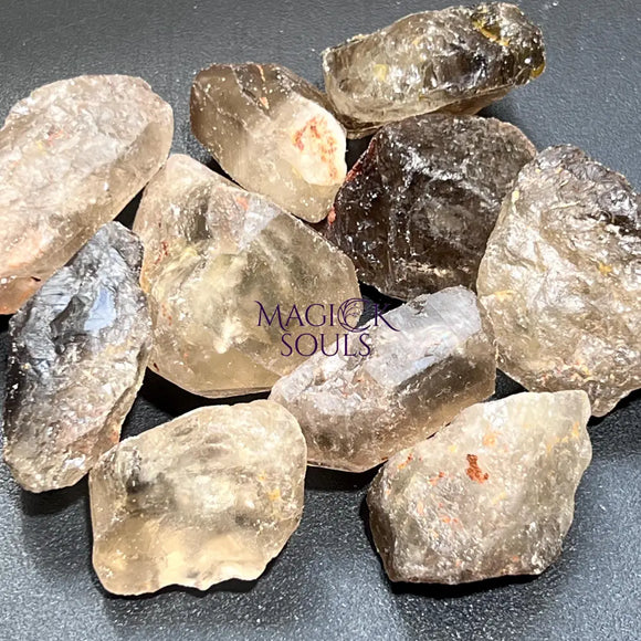Smoky Quartz Crystal Rough (By The Piece Or Pound) Bulk Wholesale Lot Raw Gemstones Home & Living > Home Decor > Home