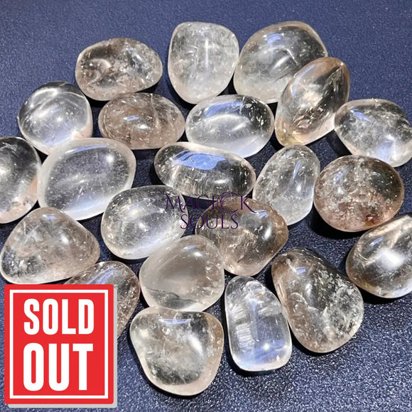 Smoky Quartz Crystal Tumbled (1 LB) One Pound Bulk Wholesale Lot Polished Gemstones Wholesale Tumbled Rocks
