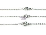 Stainless Steel Necklace Chains 316 Grade Link Chain Lobster Claw Clasp CHAINS