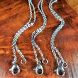 Stainless Steel Necklace Chains 316 Grade Link Chain Lobster Claw Clasp CHAINS
