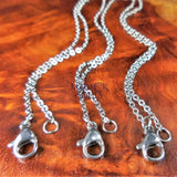 Stainless Steel Necklace Chains 316 Grade Link Chain Lobster Claw Clasp CHAINS
