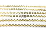 Stainless Steel Necklace Chains Gold 316 Grade Link Chain Lobster Claw Clasp CHAINS