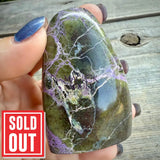 Stichtite with Serpentine Atlantisite Freeform – Barberton South Africa Home & Living > Home Decor > Rocks & Geodes